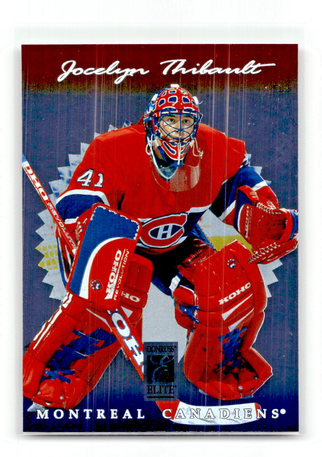 1996-97 Donruss Elite - Jocelyn Thibault #6  NHL