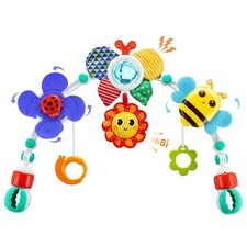 Adjustable Arch Bassinet Toys for Infant Toddlers, Stroller Arch, Baby Crib...