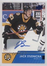 2021-22 Upper Deck AHL Auto Jack Studnicka #84 Auto s9z