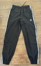 adidas Originals Men's Adicolor Classics Black Track Pants Small