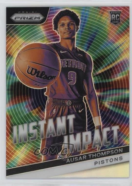 2023-24 Panini Prizm Instant Impact Silver Prizm Ausar Thompson #2 Rookie RC