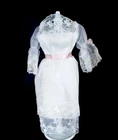 1969 Mattel Barbie #1870 Midi-Marvelous White Dress Gown