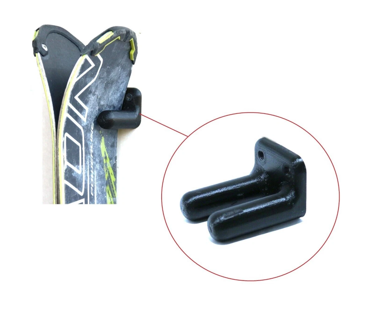 Ski Wall Mount Holder Snow Hanging Display Brackets Stand Storage Rack Hanger