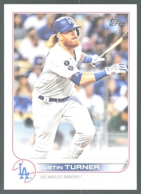 2022 Topps Series 1 MLB 257 Los Angeles Dodgers Justin Turner