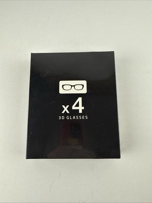 Samsung 3D TV Glasses (4 pack) SSG-5100GB Brand New Open Box 