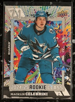 2024-25 Upper Deck Series 2 - Rookie Commemorative Class Macklin Celebrini...