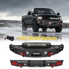Aaiwa Front Rear Bumper For 2008-2010 Ford F2...