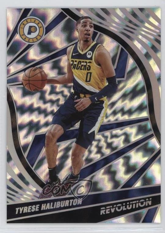2021-22 Panini Revolution Asia Holo Silver 79/99 Tyrese Haliburton #19 k7n