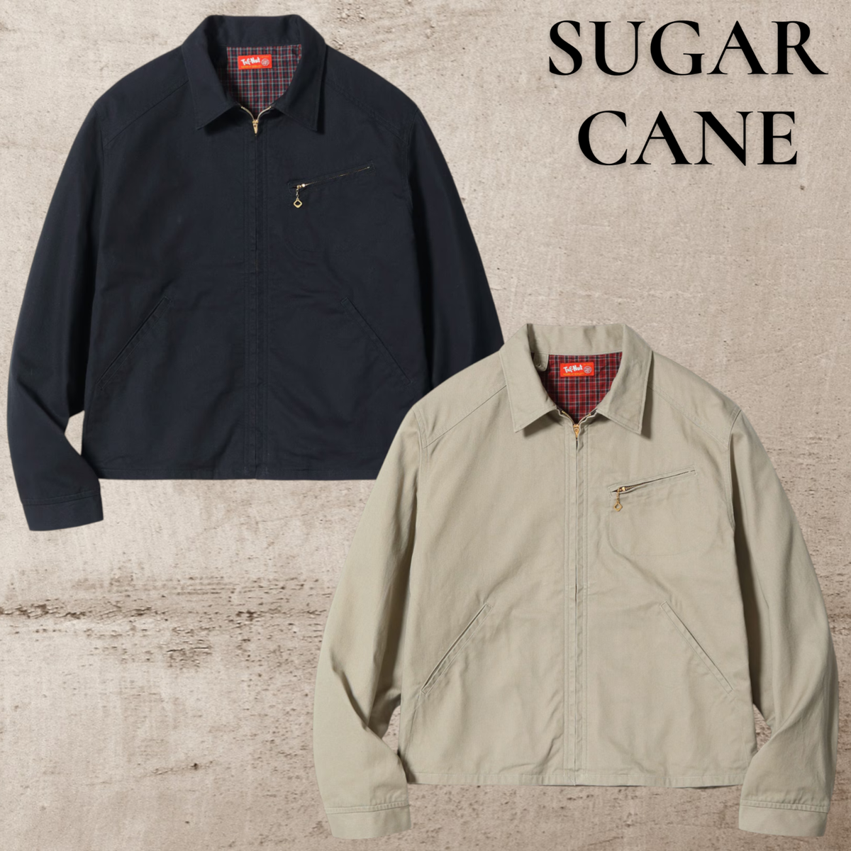 SUGAR CANE Lot No. TN15876 TUF-NUT COTTON TWILL WORK JACKET Made