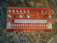 Behringer RD-6-TG Analog Drum Machine Translucent Roland TR-606 Clone Excellent