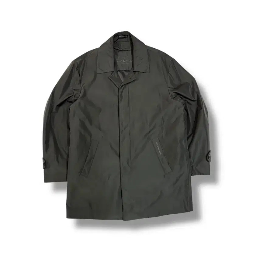 Balenciaga Casual Khaki Mac Coat, XL, 9/10 Condition thumbnail 4