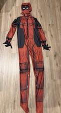 Deadpool Cosplay Costume Suit Mask Adult Lg NWOT Marvel Superhero Zentai Suit