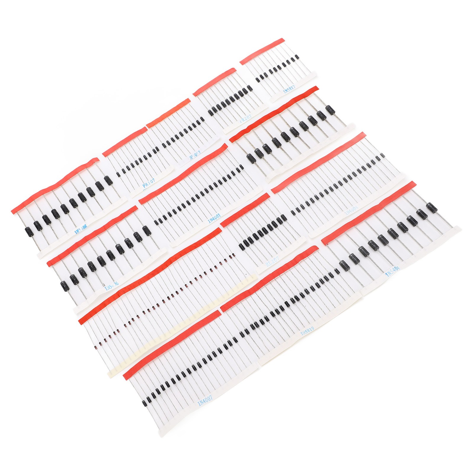 `200PCS Diode Assorted Kit Fast Switching Rectifier Diode Assorted Kit