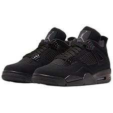 Nike Air Jordan 4 Black Cat 2025 JORDAN 4 BLACK CAT AJ4 FV5029-010 US7-14