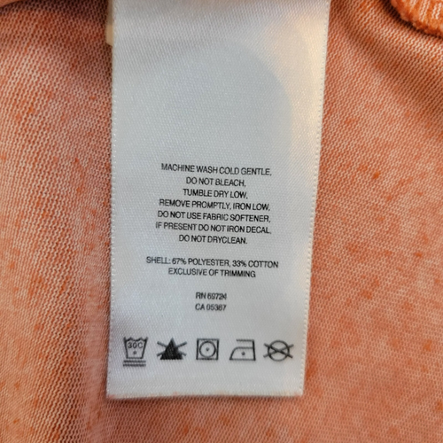 T-shirt Columbia Omni Wick uomo LG arancione girocollo manica corta maglietta casual - Foto 6 di 12