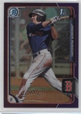 2015 Bowman Draft Chrome Purple Refractor 41/250 Jagger Rusconi #195 00ah
