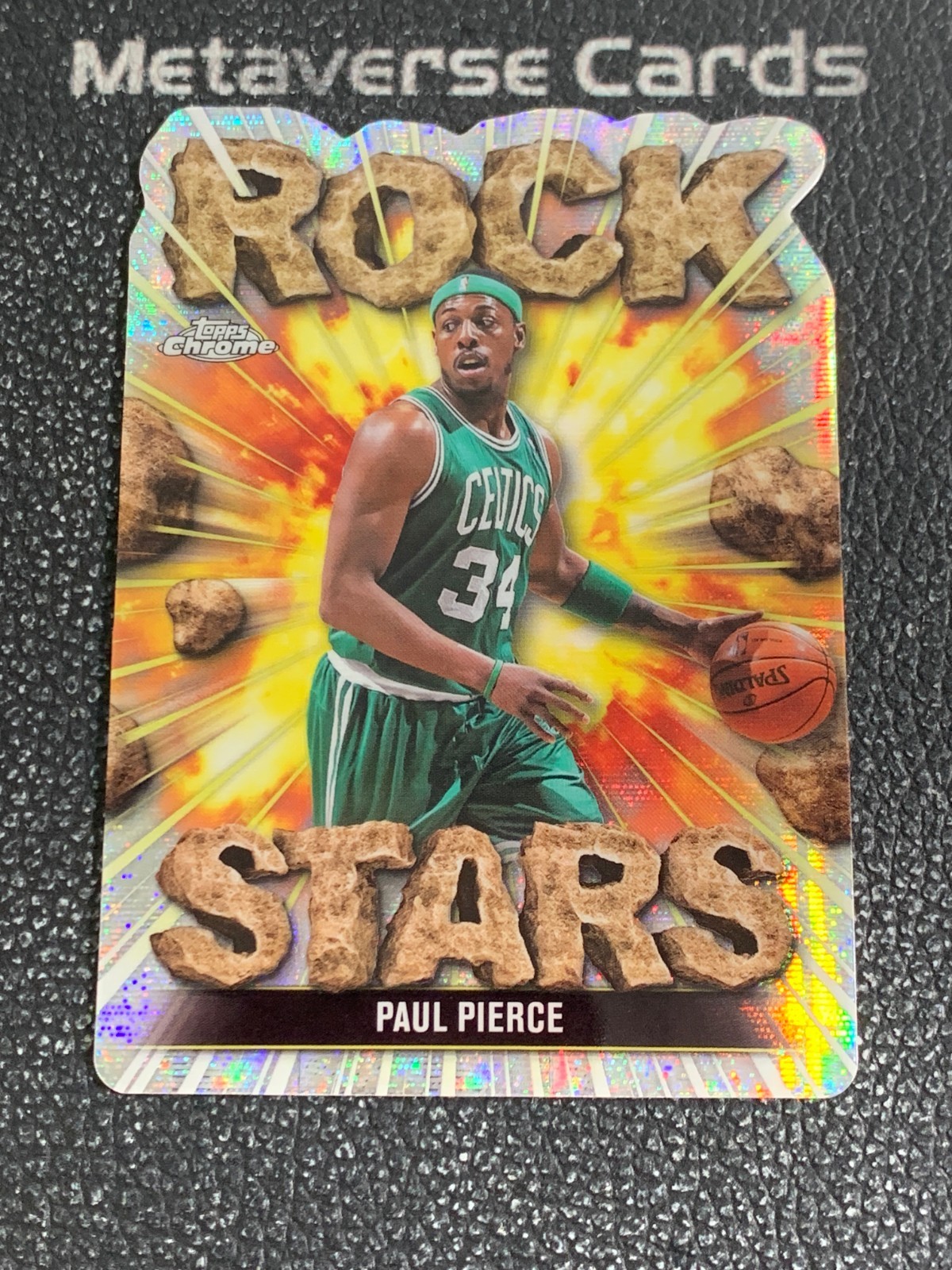 2025-26 Topps Chrome Rock Stars #RS-15 Paul Pierce RARE SP Boston Celtics