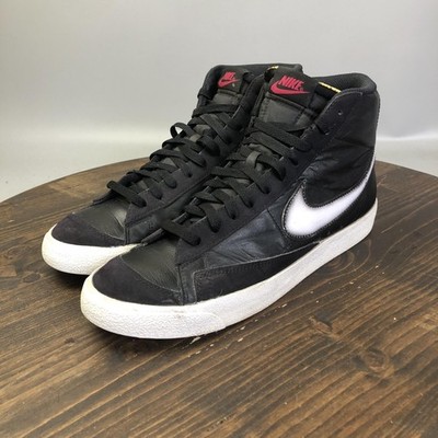 Nike Blazer Mid 77 Shoes Mens Size 10.5 Black Mid Top Sneakers FD6924-001
