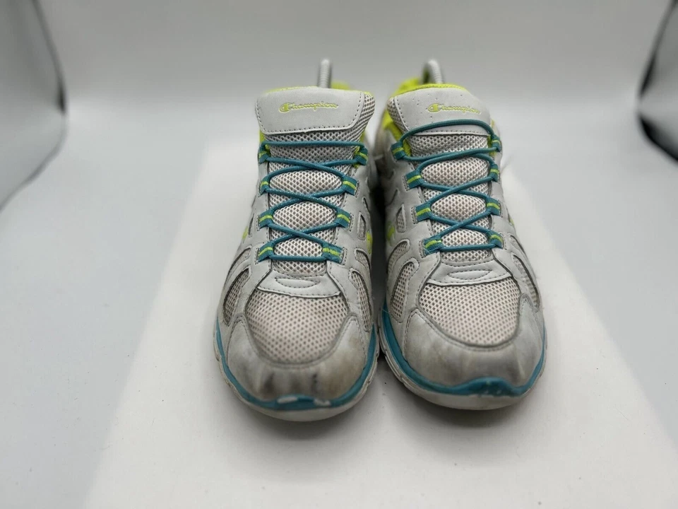 Champion Zapatos Atléticos Para Mujer Talla 9.5 Blanco Sin Cordones Parte Superior Baja Tenis para Correr Foto 2 de 4