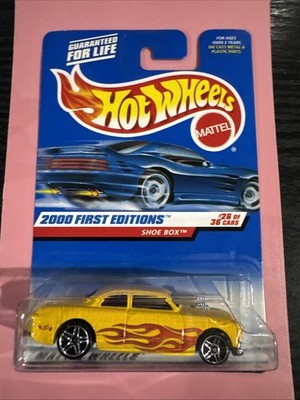 HOT WHEELS 2000 F.E. SHOE BOX- NEW CONDITION