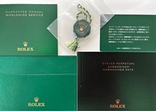 Rolex Genuine Booklet Tag Card Holder Set for Submariner Date Accessories x5