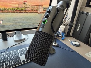 Sennheiser Profile USB Condenser Microphone Streaming Set with Boom Arm - Black