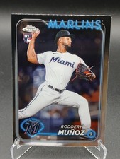 Roddery Munoz Rookie RC USC164 Topps Chrome 2024 - MLB Miami Marlins