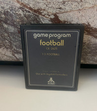 Football Game Program Atari 2600 Game Cartridge 🕹️ Vintage 1979 Retro Classic image