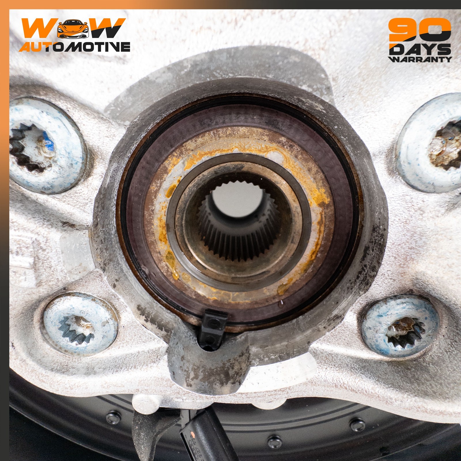 04-19 BENTLEY CONTINENTAL GT FLYING SPUR REAR RIGHT SPINDLE KNUCKLE HUB OEM