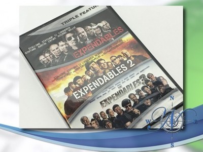 The Expendables 1 2 3 Triple Feature (DVD 2014 Widescreen) Sylvester Stallone VG