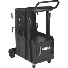 Klutch 2-tier Welding Cart With Locking Cabinet 31-12in.l X 16-18in.w X Klutch 2-tier Welding Cart With Locking Cabinet 31-12in.l X 16-18in.w X