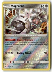 Magearna 91/156 Reverse Holo Rare Sun & Moon Ultra Prism