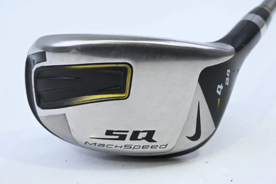 Nike SQ Machspeed #4 Hybrid / 24 Degree / Stiff Flex UST Mamiya AxivCore 70 - Image 2 of 4