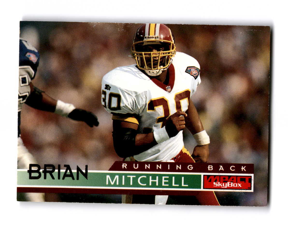 1995 SkyBox Impact Brian Mitchell 146
