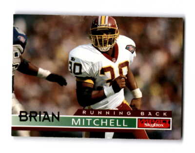 1995 SkyBox Impact Brian Mitchell 146