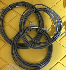 3 Lanmark Cable 26’ Category 5e Backbone CableShielded Molded, Plenum-Gray 24AWG