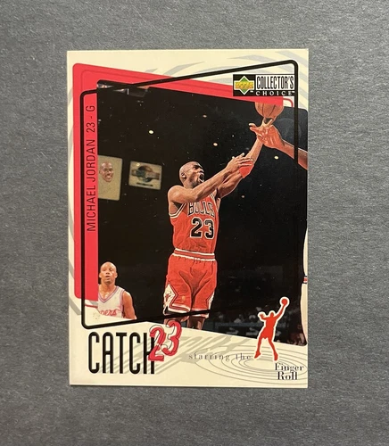 Michael Jordan No.187 Upper Deck Basketball Card 1997 Catch 23