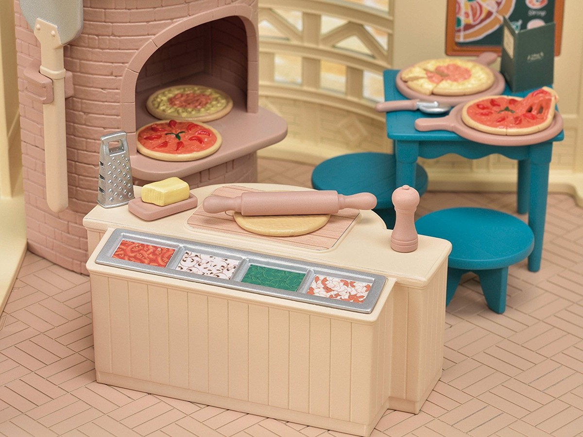 Sylvanian Families - Set pizzas a domicilio (Epoch para Imaginar 5238