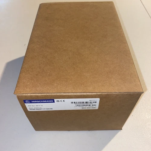 Hirschmann RS30 Rail Switch Brand New Sealed RS30-0802T1T1SDAE New Part