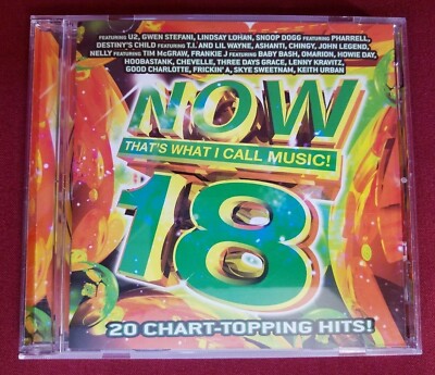 Now That's What I Call Music 18 CD 20 Chart Topping Hits Various Artists 