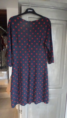Robe FÉE MARABOUTÉE Taille 42 - Style Normal, Multicolore, Sans Manches, Genou, Neuve Sans étiquettes