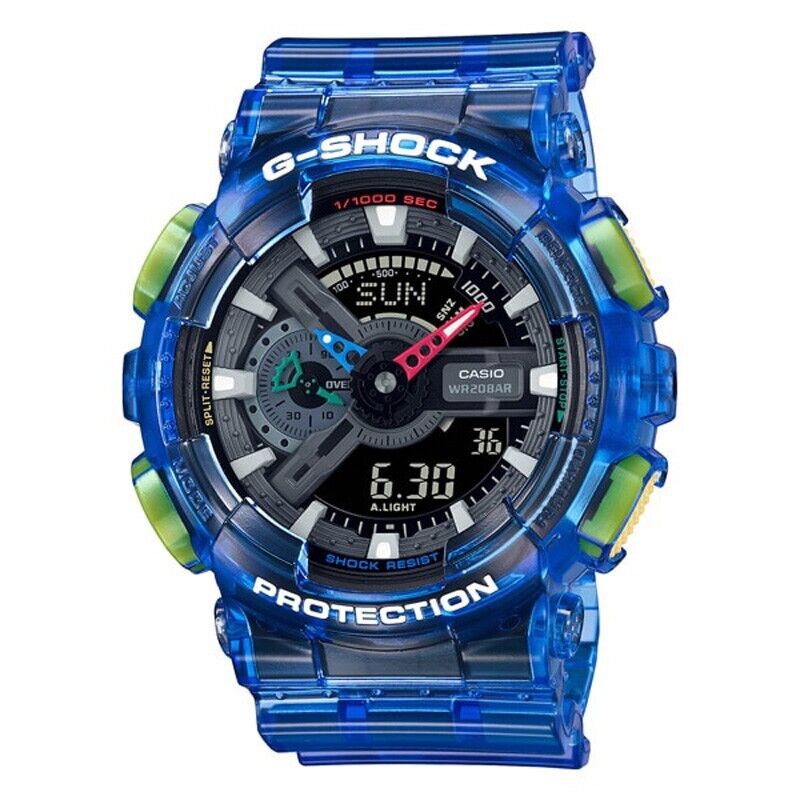 CASIO G-SHOCK GA-110JT-2AJF JOYTOPIA Blue Analog Digital Men CASIO G-SHOCK GA-110JT-2AJF JOYTOPIA Blue Analog Digital Men