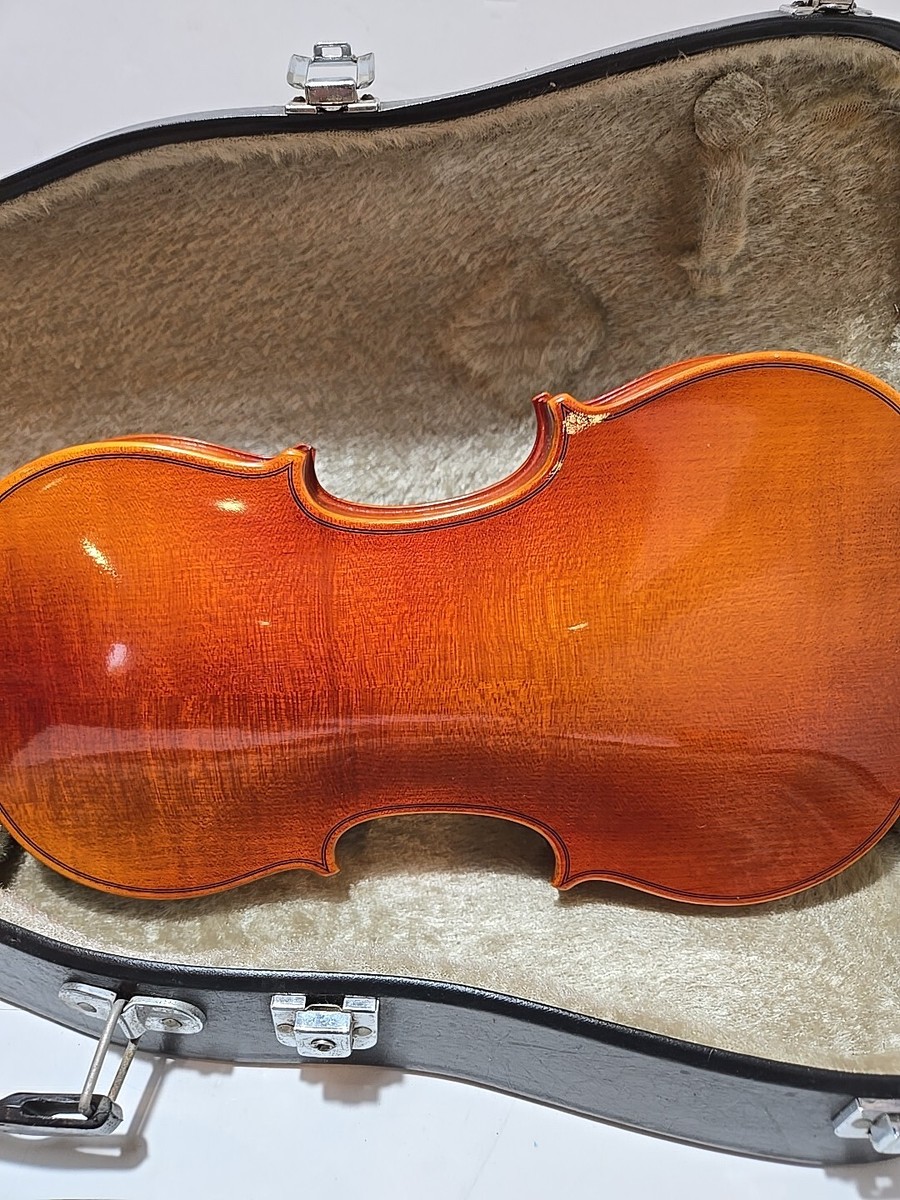 売切❗️かなりレア！SUZUKI VIOLIN スズキ　ラウンドショルダー　調整済 名古屋SUZUKI バイオリン W-25 J-50タイプ・ラウンド