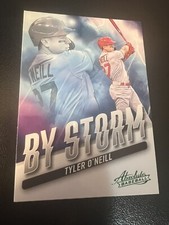 2022 Panini Absolute Tyler O’Neill SP By Storm GREEN #BYS-7 Cardinals