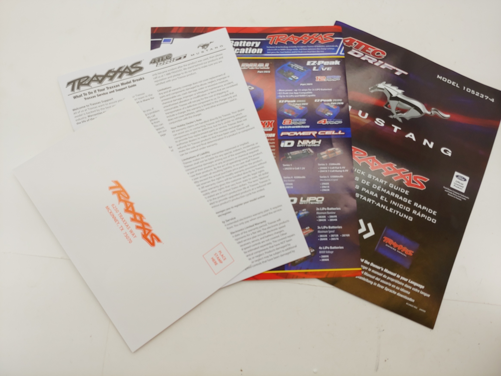 NEW: Traxxas 4-Tec DRIFT 105237-4 1/10 2WD Drift Car Roller Slider ...