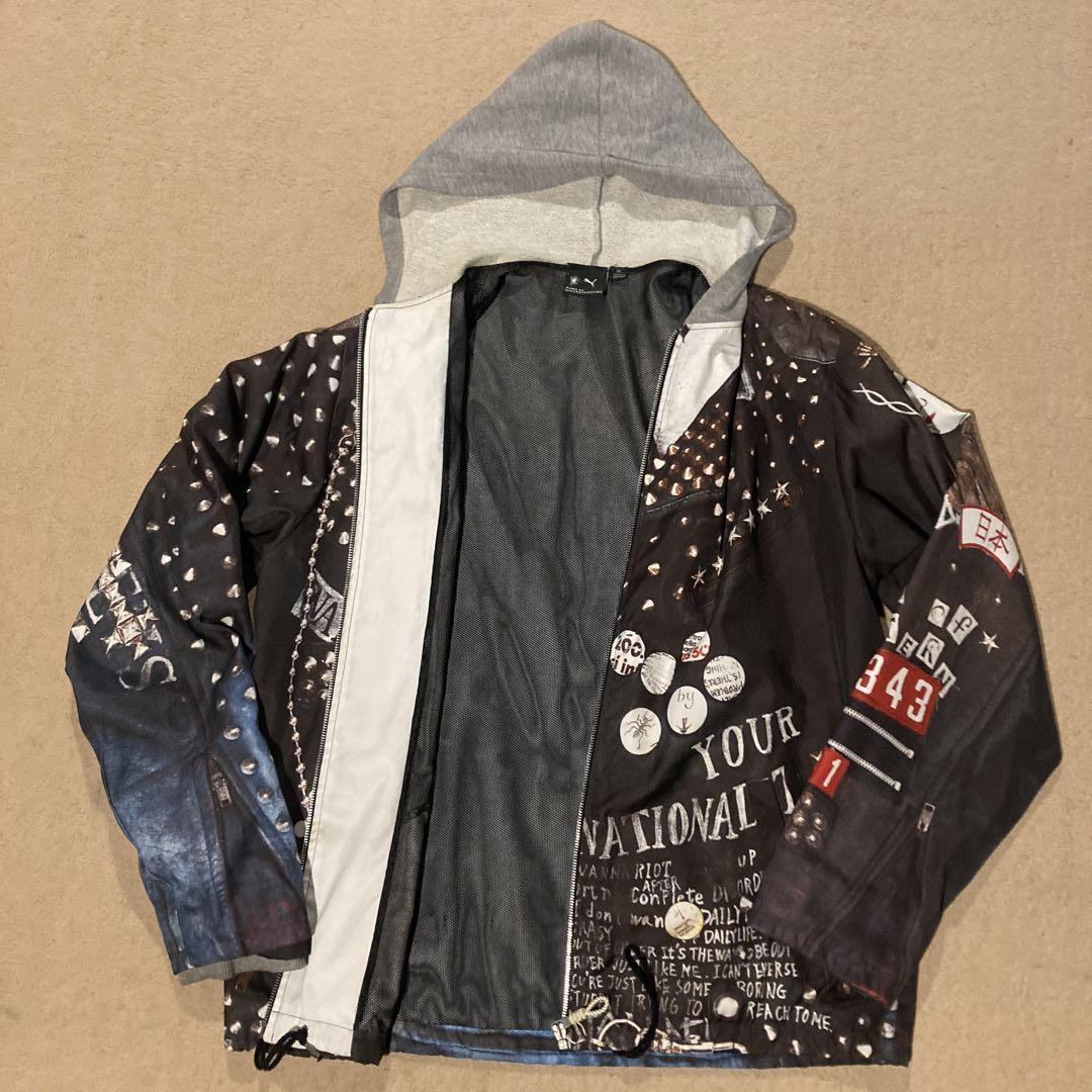 Super Rare!!️ Yasuhiro Mihara Transfer Rider Hoodie Jacket Stud