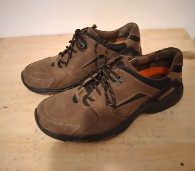 専用2 Clarks Men's UN. KINETIC 86108 Dark Brown Nubuck Sneakers Shoes