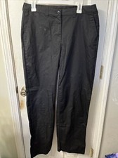 McDonalds Apparel Collection Uniform Employee Black Pants Size 14 33 14-33