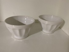 BLANC MARICLO COPPIA COPPA CEREALI PICCOLA BIANCA SHABBY CHIC