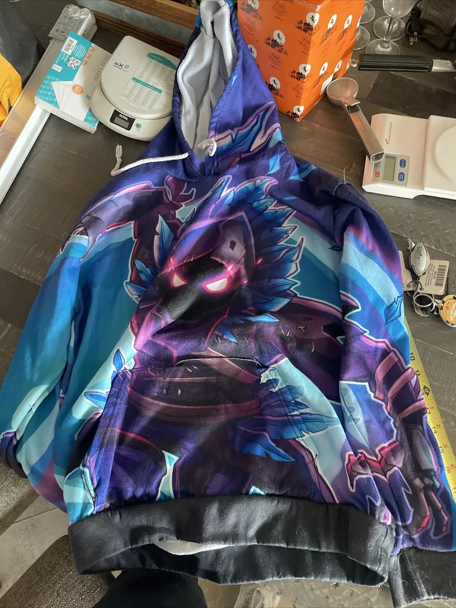 Fortnite Unisex Kids The Raven Skin Hoodie large dc7